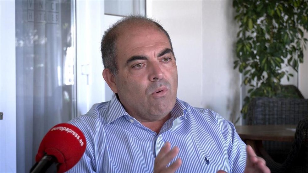 Archivo - El presidente de la Asociación de Trabajadores Autónomos (ATA), Lorenzo Amor, en una entrevista a Europa Press. Imagen de archivo.