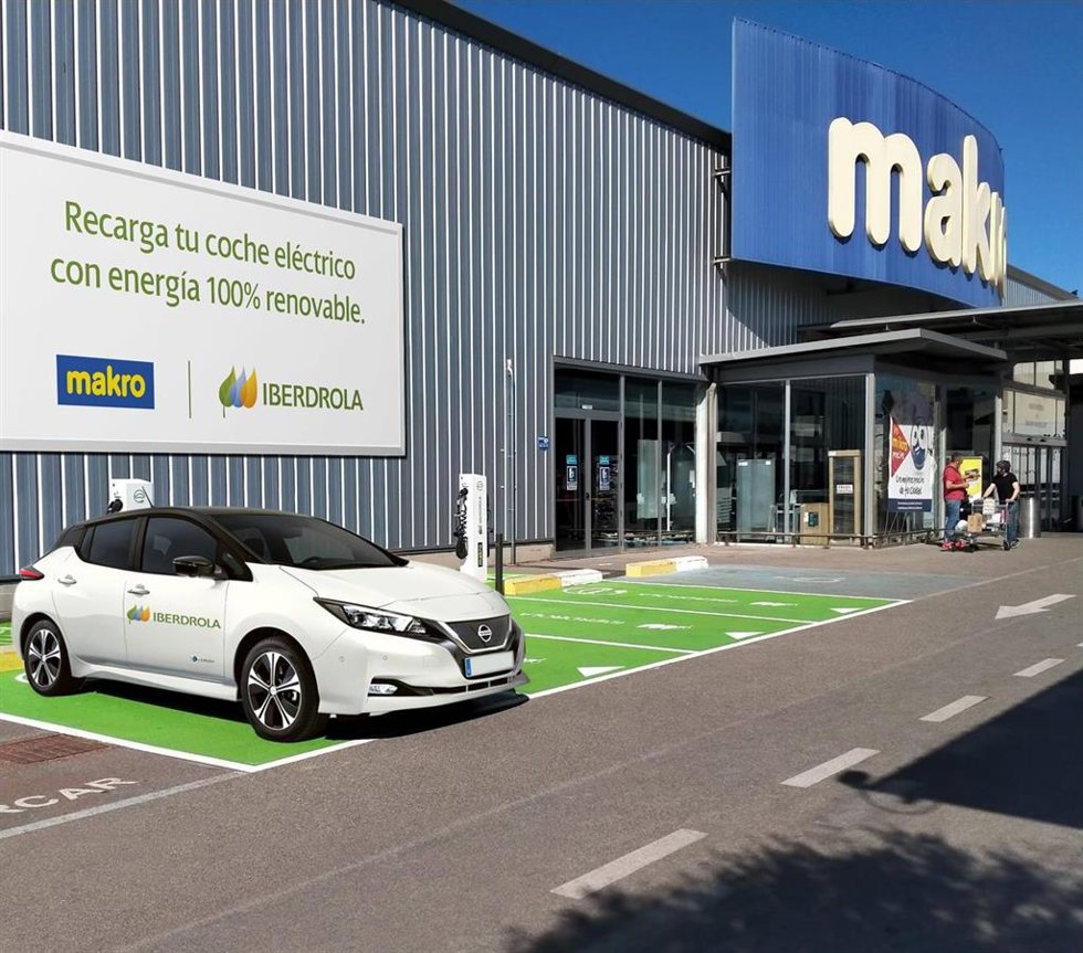 Ni Navarra / Iberdrola Y Makro Trabajan Juntos Para El Fomento De La Movilidad Sostenible