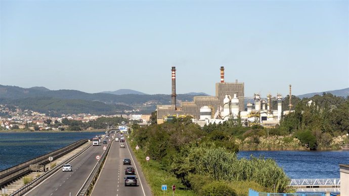 Archivo - Fábrica de Ence en Pontevedra