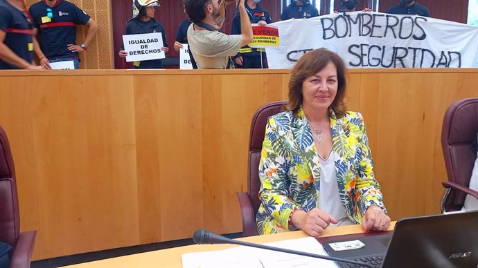 La diputada provincial de Vox en la Diputación de Granada,  Cristina Jiménez.