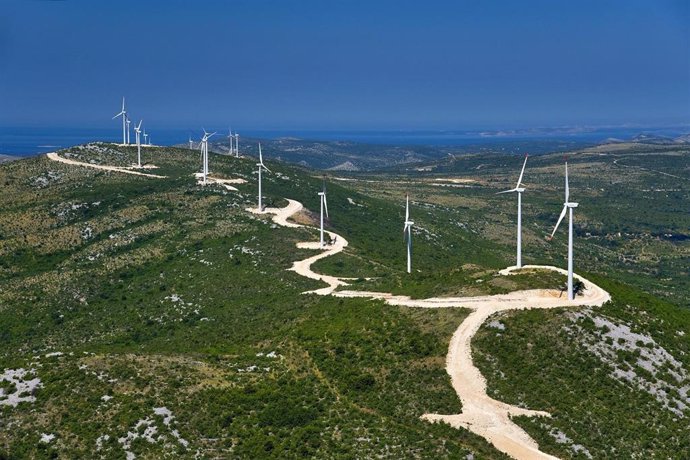 Parque eólico de Acciona Energía en Croacia