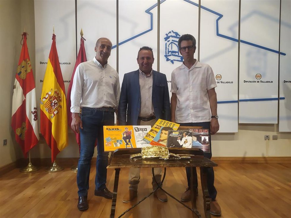 Presentación de 'Elvis. El Rey del Rock' en la Diputación de Valldolid