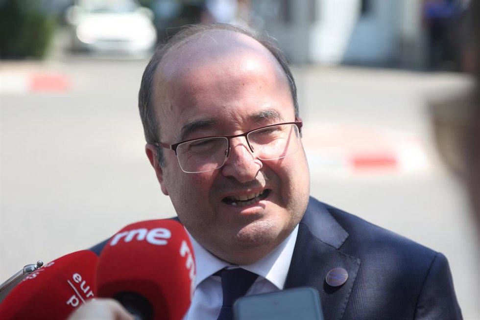 El ministro de Cultura y Deporte, Miquel Iceta