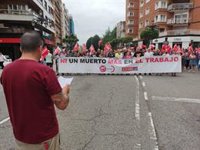 Los sindicatos exigen que se aclaren las circunstancias del accidente mortal del trabajador del plan de empleo de Noreña