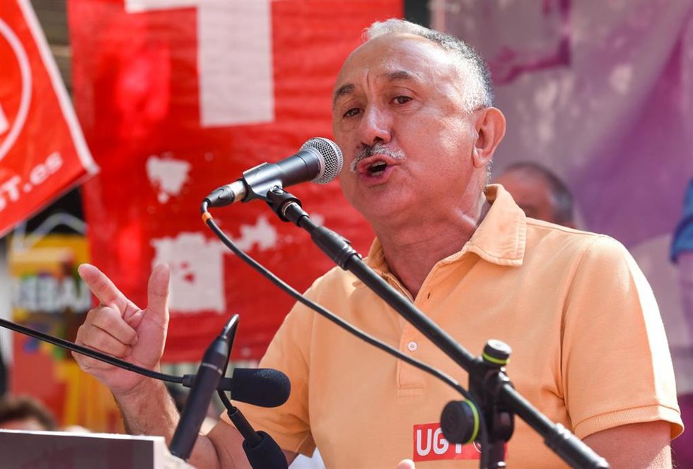 El secretario general de UGT, Pepe Álvarez, a 6 de julio de 2022, en Madrid (España).