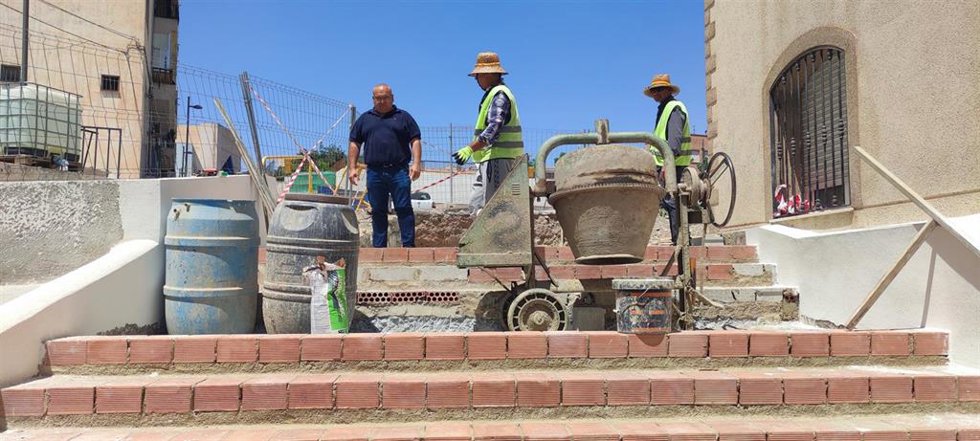 Obras del PFEA en Huércal-Overa (Almería)