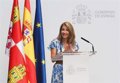 Raquel Sánchez reconoce "las grandes esperanzas" de progreso y desarrollo que supone la llegada del AVE a Burgos y CyL