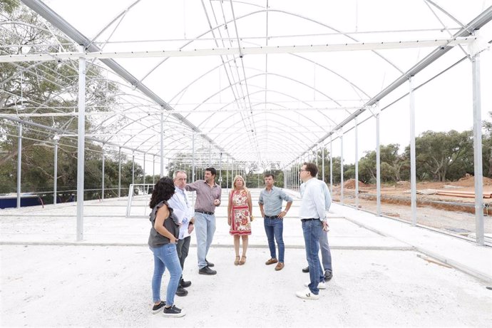 Marbella prevé finalizar en septiembre la obra del vivero municipal de Las Chapas, que producirá 600.000 plantas al año