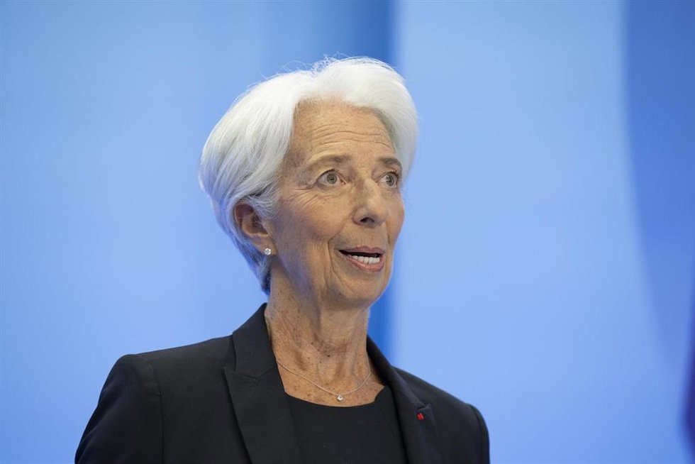 La presidenta del Banco Central Europeo, Christine Lagarde