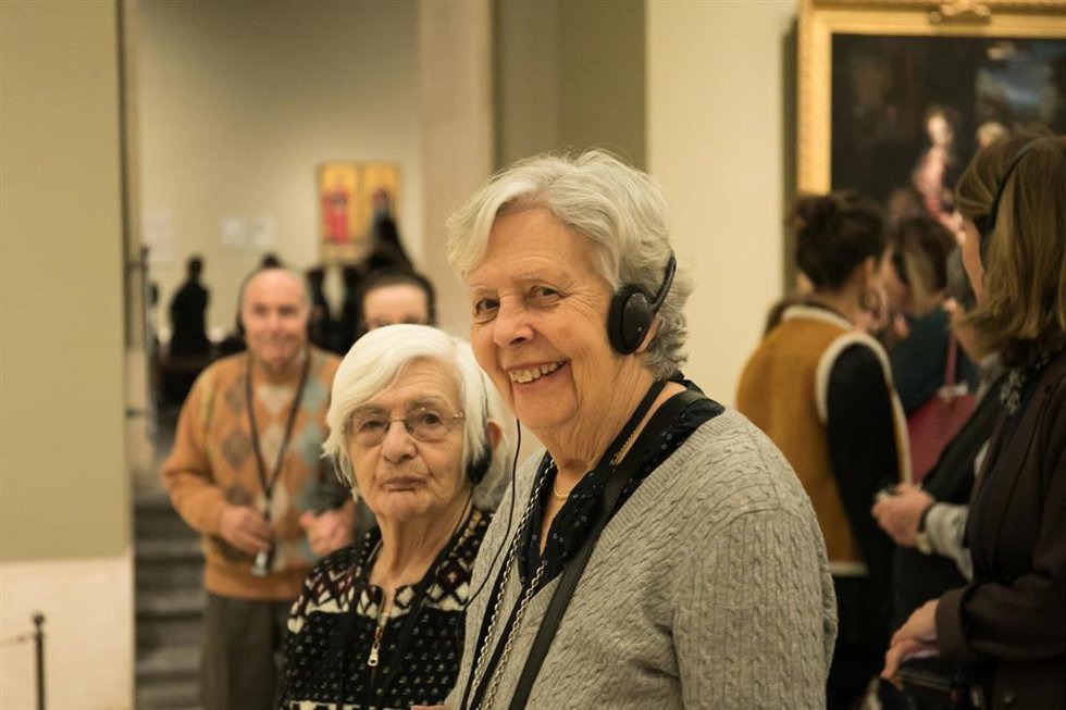 El programa educativo, organizado por el Museo del Prado y Samsung, impulsa la accesibilidad de la cultura a personas con necesidades específicas.