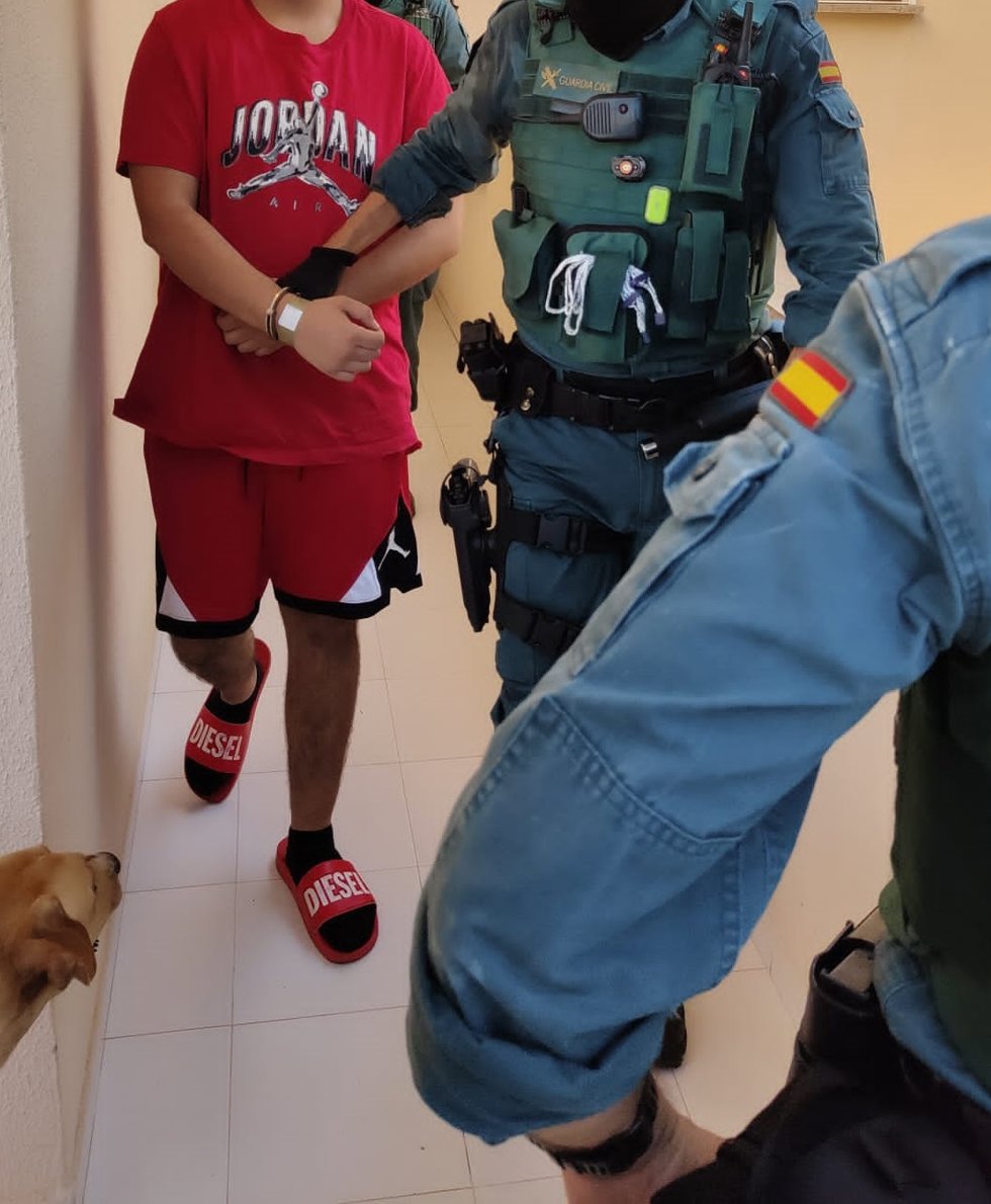 Uno de los detenidos por cuatro robos en viviendas de Andratx.