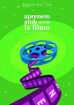Cartel de la programación de didáctica audiovisual de la Filmoteca del IVC