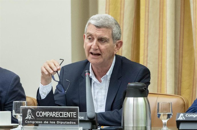 Archivo - El presidente de la Corporación RTVE, José Manuel Pérez Tornero, comparece en la Comisión Mixta de Control Parlamentario de la Corporación RTVE y sus Sociedades, a 20 de junio de 2022, en Madrid (España).