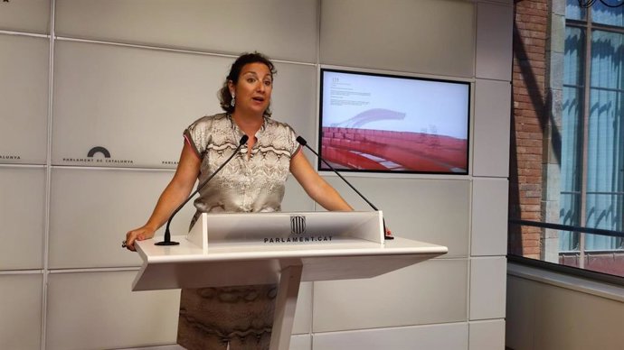 La portaveu del PSC-Units al Parlament, Alícia Romero