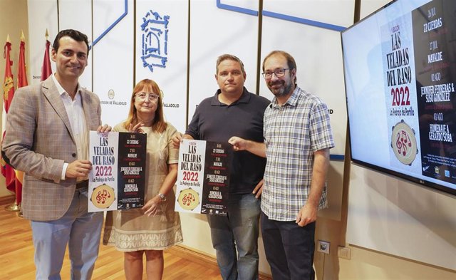 Presentación de Veladas del raso de La pedraja de Portillo.