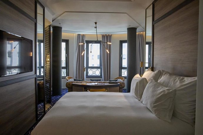 Archivo - Habitación de hotel