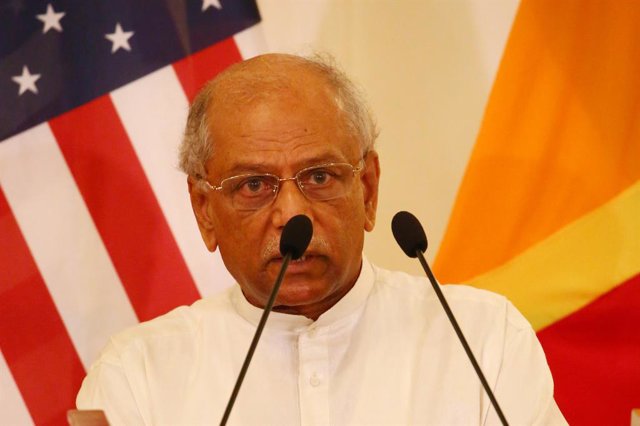 Archivo - El primer ministre de Sri Lanka, Dinesh Gunawardena