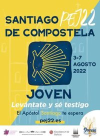 Unos 12.000 jóvenes participarán en la Peregrinación Europea de Jóvenes, que se celebra en Santiago del 3 al 7 de agosto