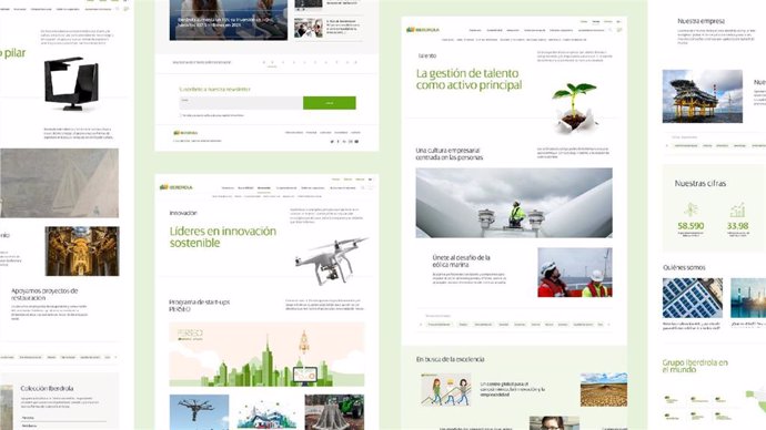 Nueva web de Iberdrola