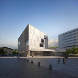 Recreación del futuro Civivox del Segundo Ensanche