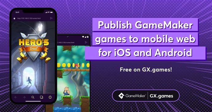 Plataforma de creación y publicación de juegos GX.Games mobile