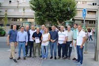PP respalda con su presencia las reivindicaciones de las tractoradas en Jaén y critica la ausencia del PSOE