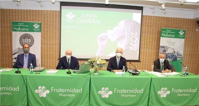Junta General de Mutualistas de Fraternidad-Muprespa, celebrada el 21 de julio de 2022 en Madrid.