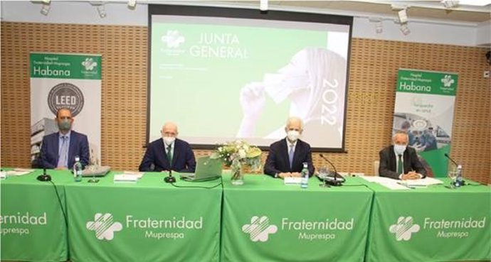 Junta General de Mutualistas de Fraternidad-Muprespa, celebrada el 21 de julio de 2022 en Madrid.