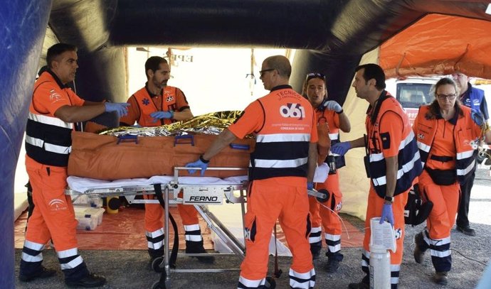 Archivo - Equipo del 061.