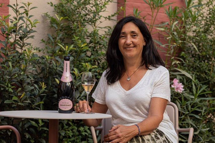 El espumoso Cuvée Rosé de Mar 2017 de la bodega Vardon Kennett de Familia Torres