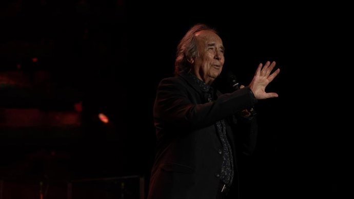 El cantautor Joan Manuel Serrat. Foto de archivo.