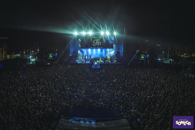 Actuación de C. Tangana en el Festival Sónica