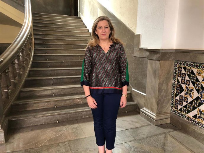 La portavoz de Vox en el Ayuntamiento de Granada, Beatriz Sánchez Agustino.