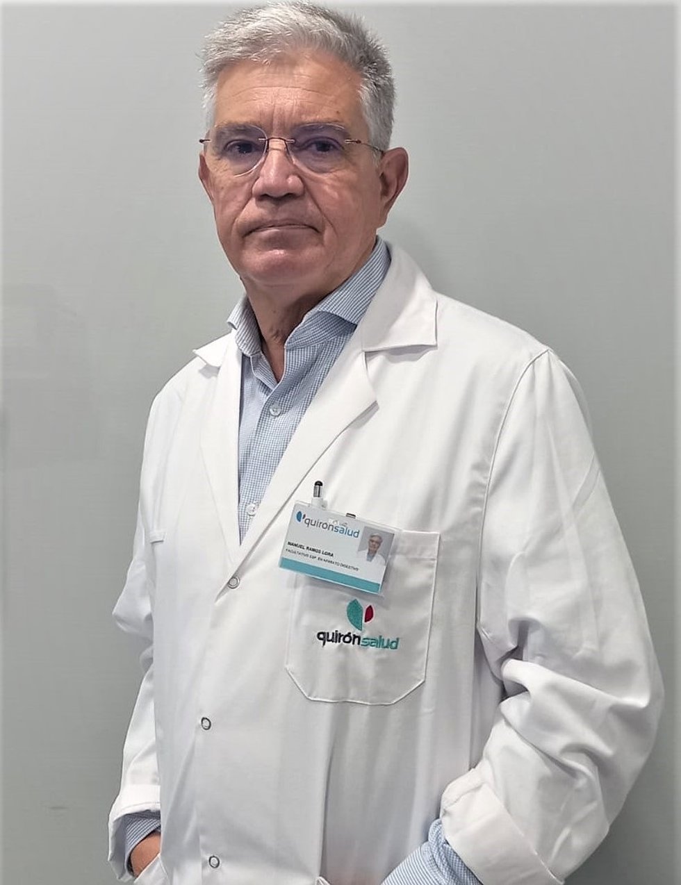 El especialista médico de Quirónsalud Huelva, Manuel Ramos Lora.