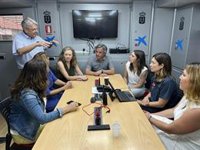 Montero respalda la labor de los servicios de emergencias en el incendio del norte de Tenerife