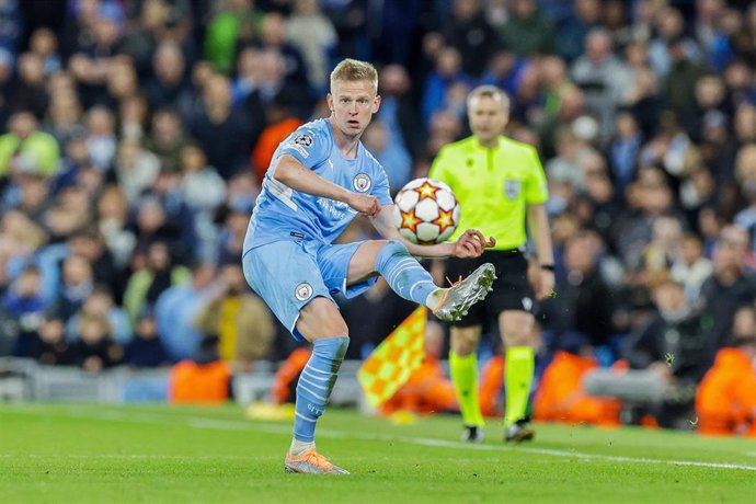 Archivo - El lateral ucraniano Oleksandr Zinchenko