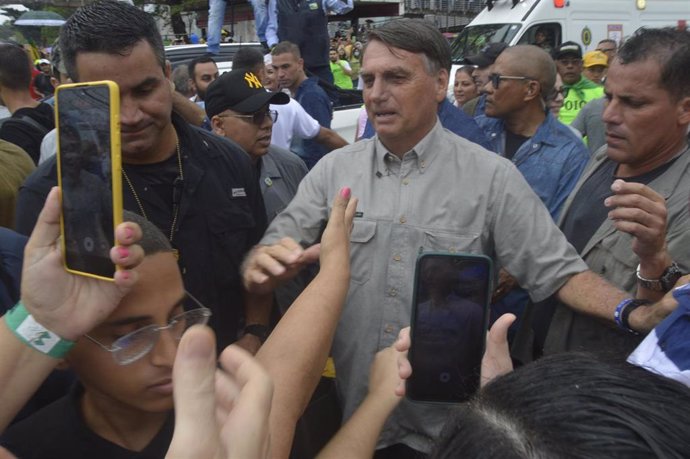 El presidente brasileño, Jair Bolsonaro.