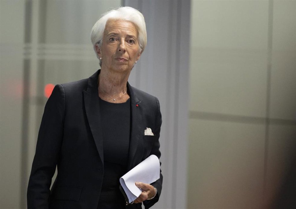 La presidenta del BCE, Christine Lagarde