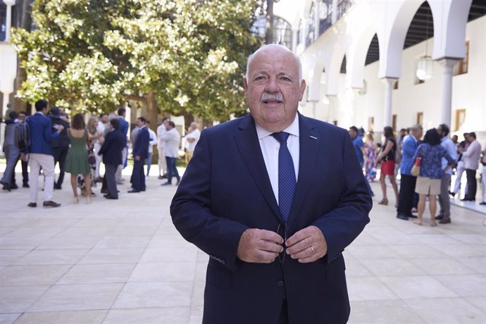 El presidente del Parlamento de Andalucía, Jesús Aguirre, en una imagen de archivo.