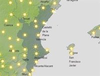 Máximas de hasta 38º y avisos activos por ola de calor extremo y alto este sábado en la Comunitat Valenciana