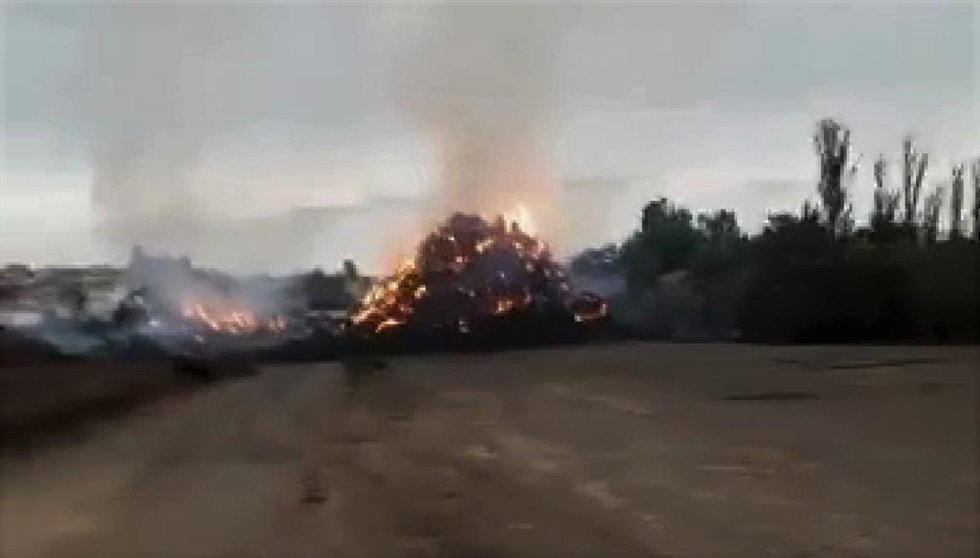 Controlados todos los incendios declarados ayer tarde en La Rioja