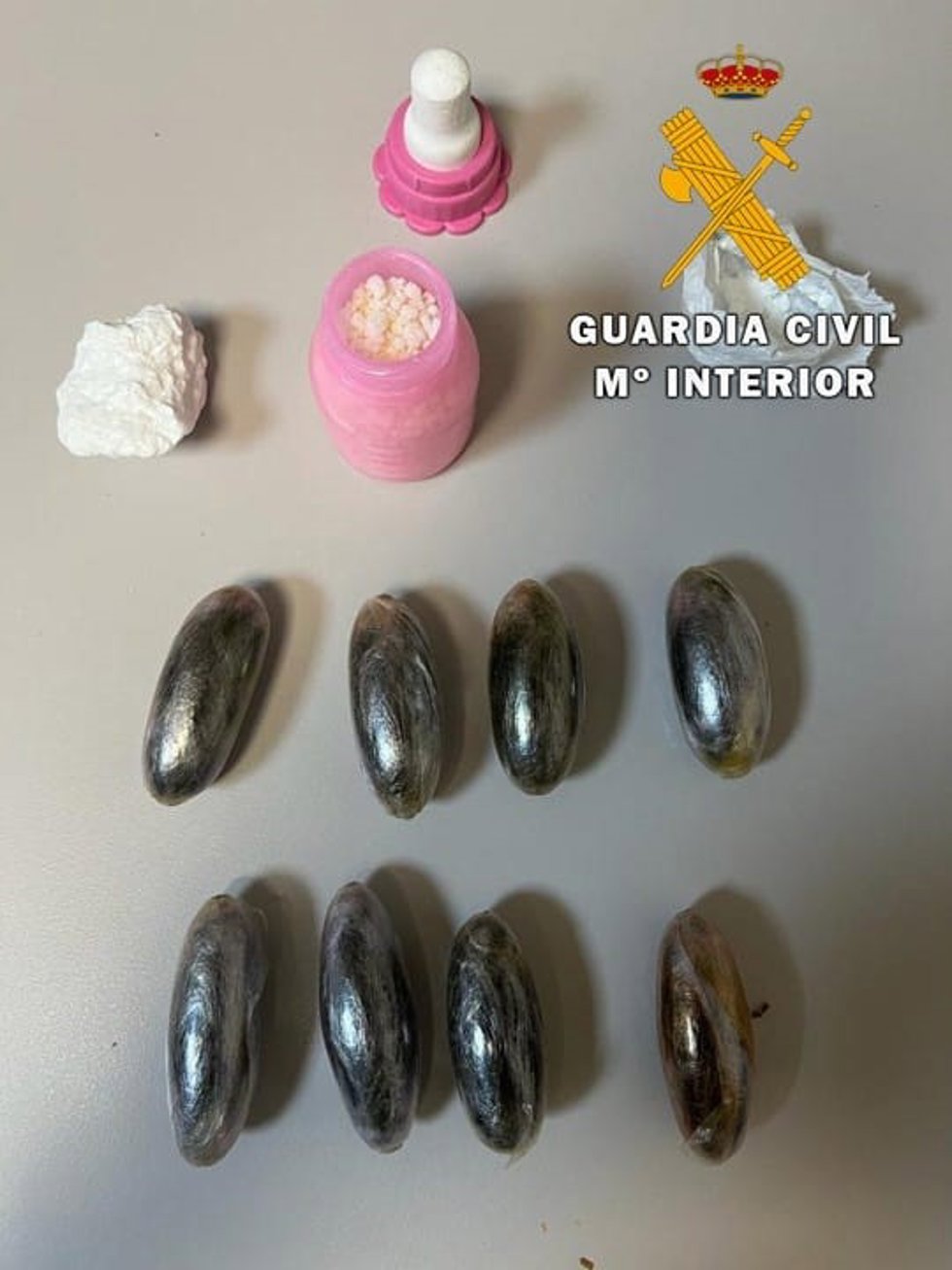 Sustancias intervenidas.