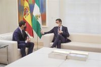 Moreno priorizará ante Sánchez las necesidades de Andalucía en política hídrica, que cifra en 8.000 millones de euros