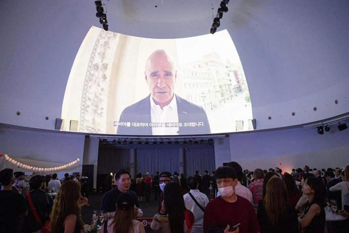 Acto promocional de Sevilla en Seúl.