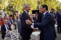 Rueda felicita a Juanma Moreno: "La gente, cuando cree que las cosas se han hecho bien, otorga mayorías"