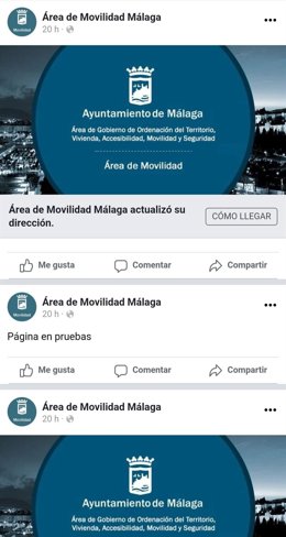 Nuevos perfiles sobre movilidad impulsados por el Ayuntamiento de Málaga