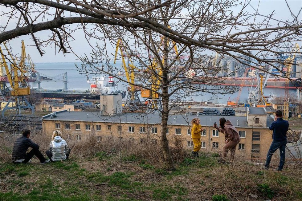 Archivo - Puerto de Odesa, en Ucrania