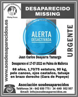 Imagen de la desactivación de la alerta