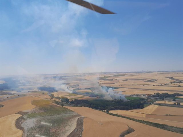 Incendio en Buniel.