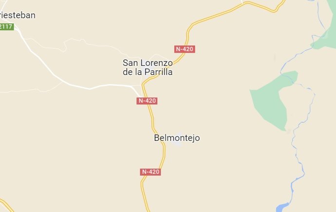 Archivo - Imagen de San Lorenzo de la Parrilla en Google Maps